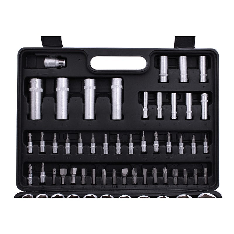 Mallette outils coffret 94 pièces Clés à douilles