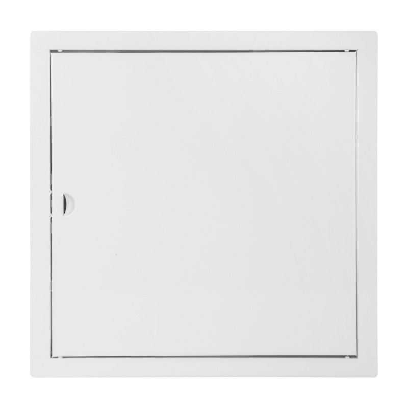 MetalLux Trappe De Visite En Métal Blanc Avec Loquet 50x50 Pour Portes DInspection - Robuste Pour Accès Fiable