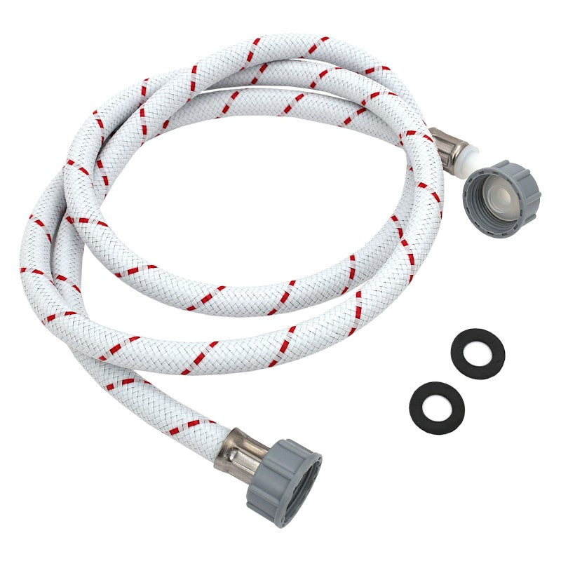 NordFlex Tuyau D Arrivée D Eau Pour Lave-Linge Tressé Nylon 3,0 M 3/4 Pouces - Résistant Anticorrosion 90C 10 Bar