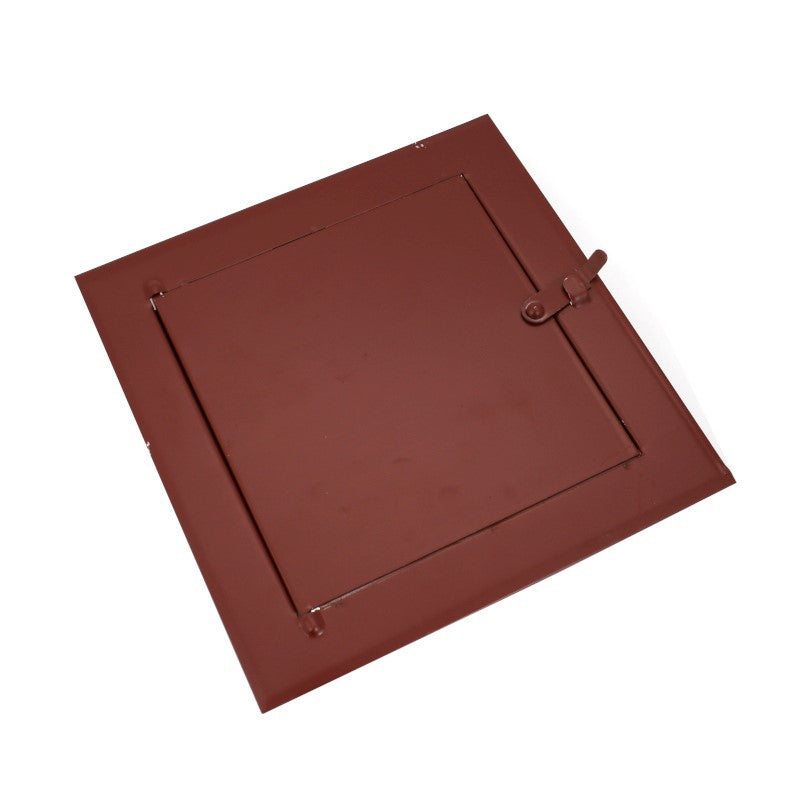 ForgeSafe Trappe De Visite 14x14 Pour Cheminée En Acier Avec Loquet À Levier - Accès Sûr Et Fermeture Rapide