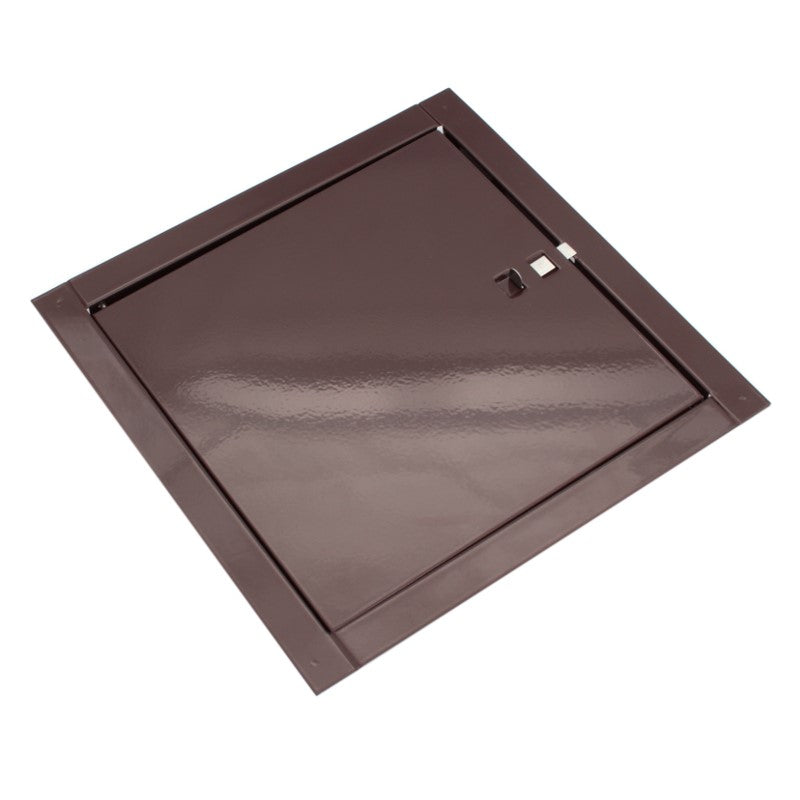 AcierTech Trappe De Visite 21x21 Cm En Acier Robuste Pour Installation Facile - Accès Discret Et Durable