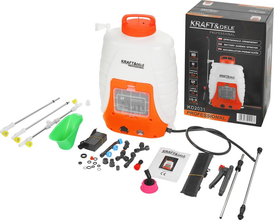 Pulvérisateur electrique sur  batterie 18L