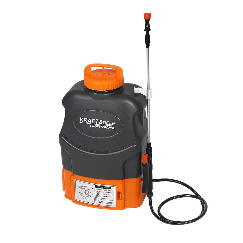 Pulvérisateur électrique sur  batterie 16L 12V 8Ah + 4 buses