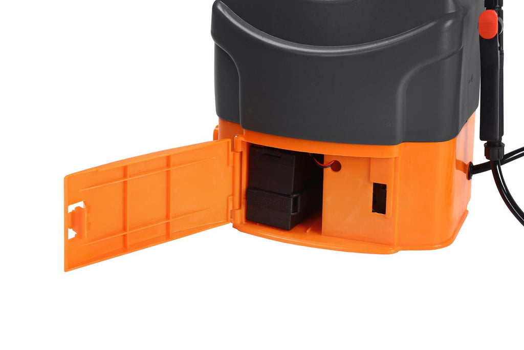 Pulvérisateur électrique sur  batterie 16L 12V 8Ah + 4 buses