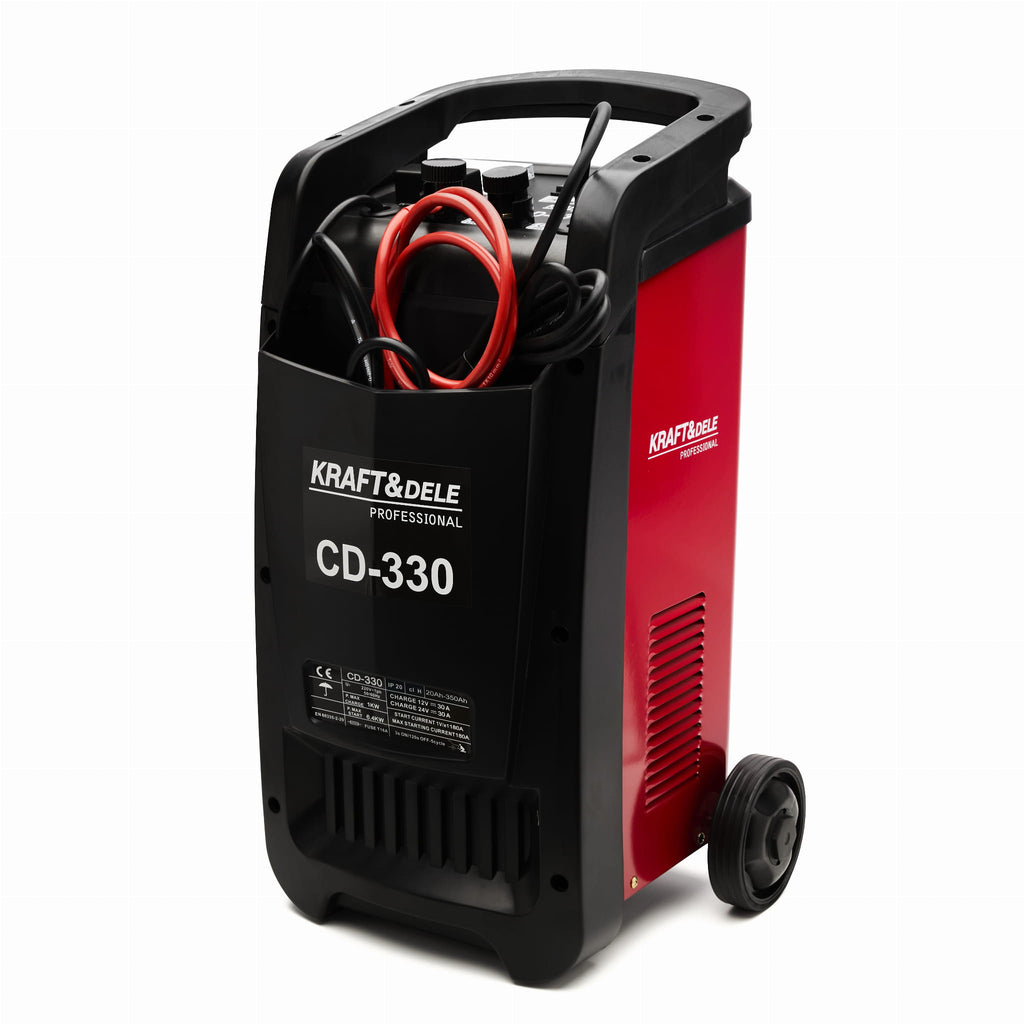 Chargeur batterie de voiture  Redresseur avec démarrage 180A 12/24V