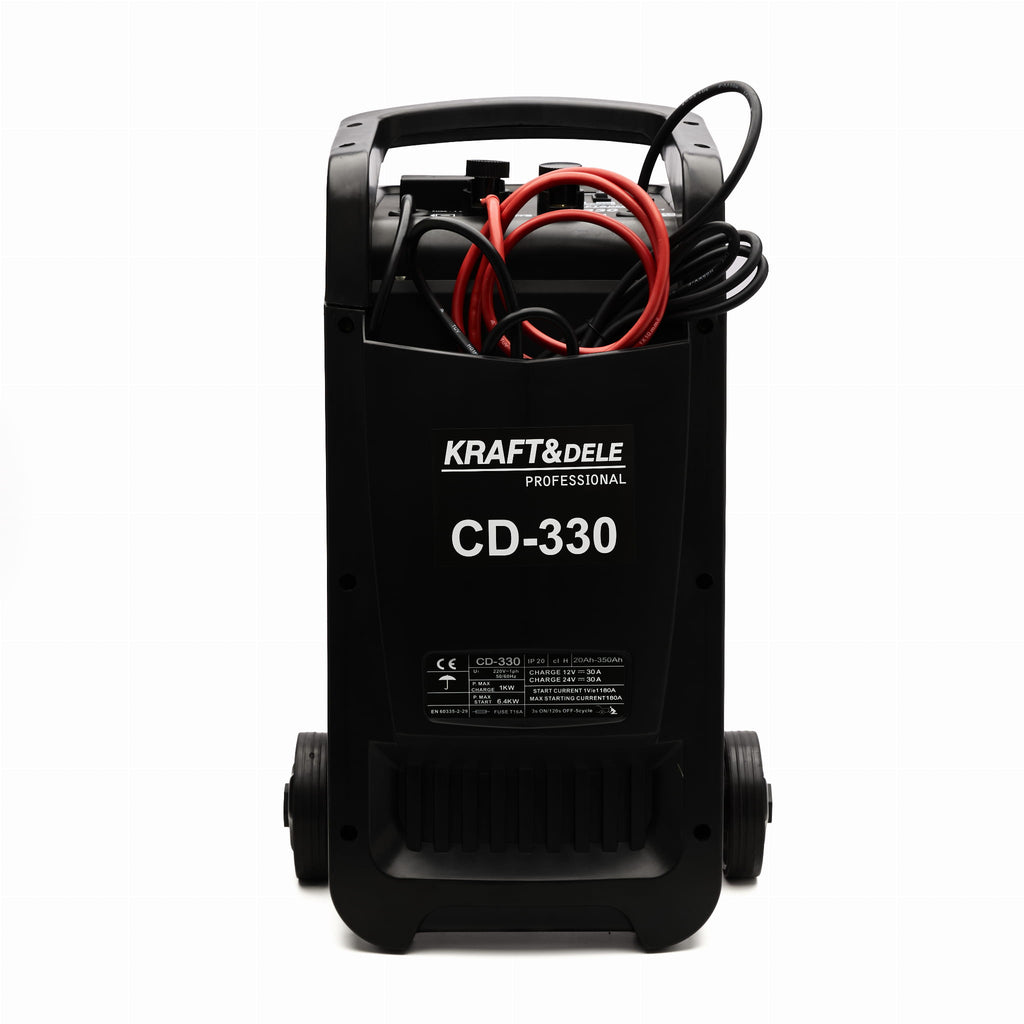 Chargeur batterie de voiture  Redresseur avec démarrage 180A 12/24V