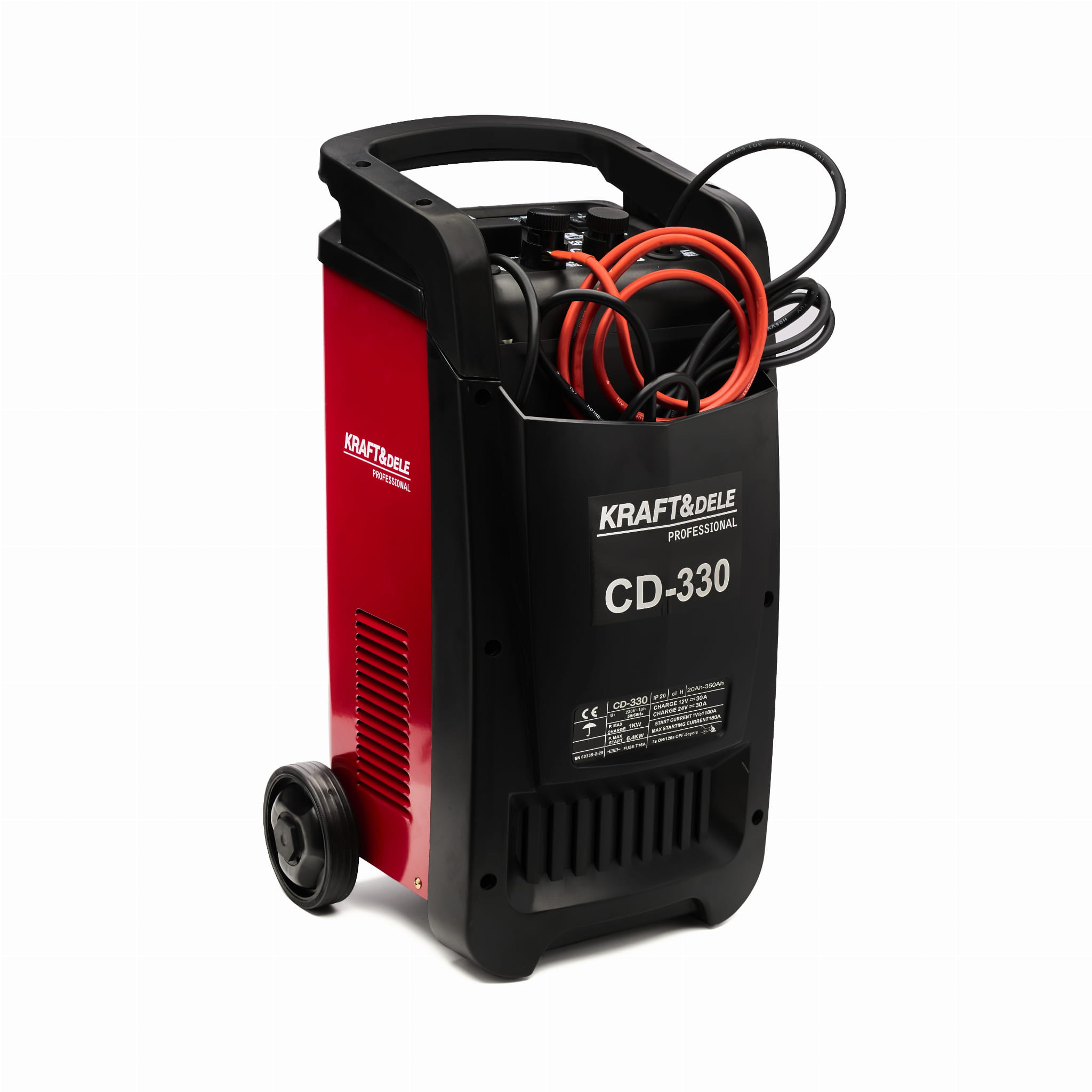 Chargeur batterie de voiture  Redresseur avec démarrage 180A 12/24V