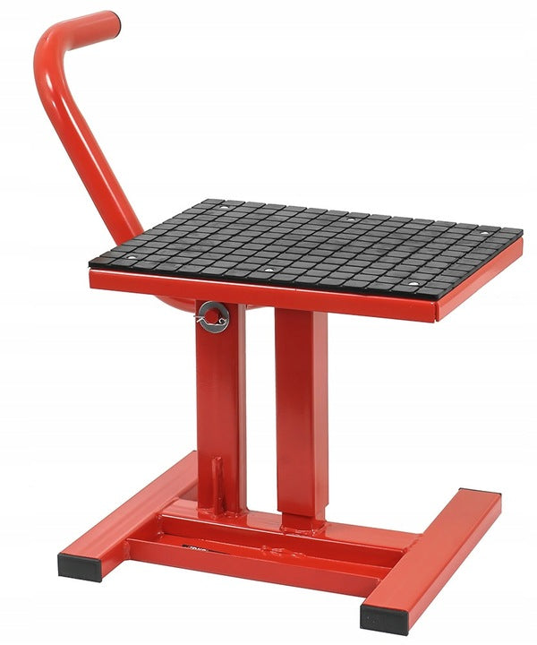 Pont élévateur Support stand Universel lève Moto hydraulique rouge 135KG
