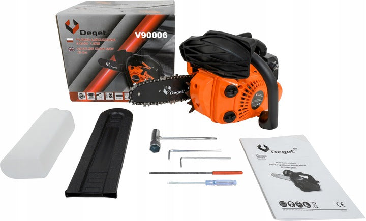 Tronçonneuse thermique  1,2 Cv 25,4 cc guide 27 cm