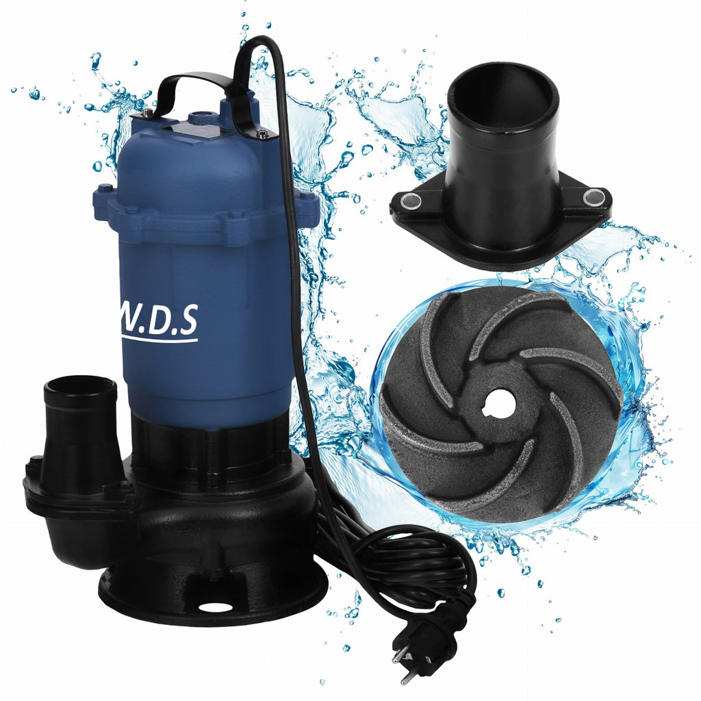 Pompe à eau vide cave 2850W 2" 30000l/h