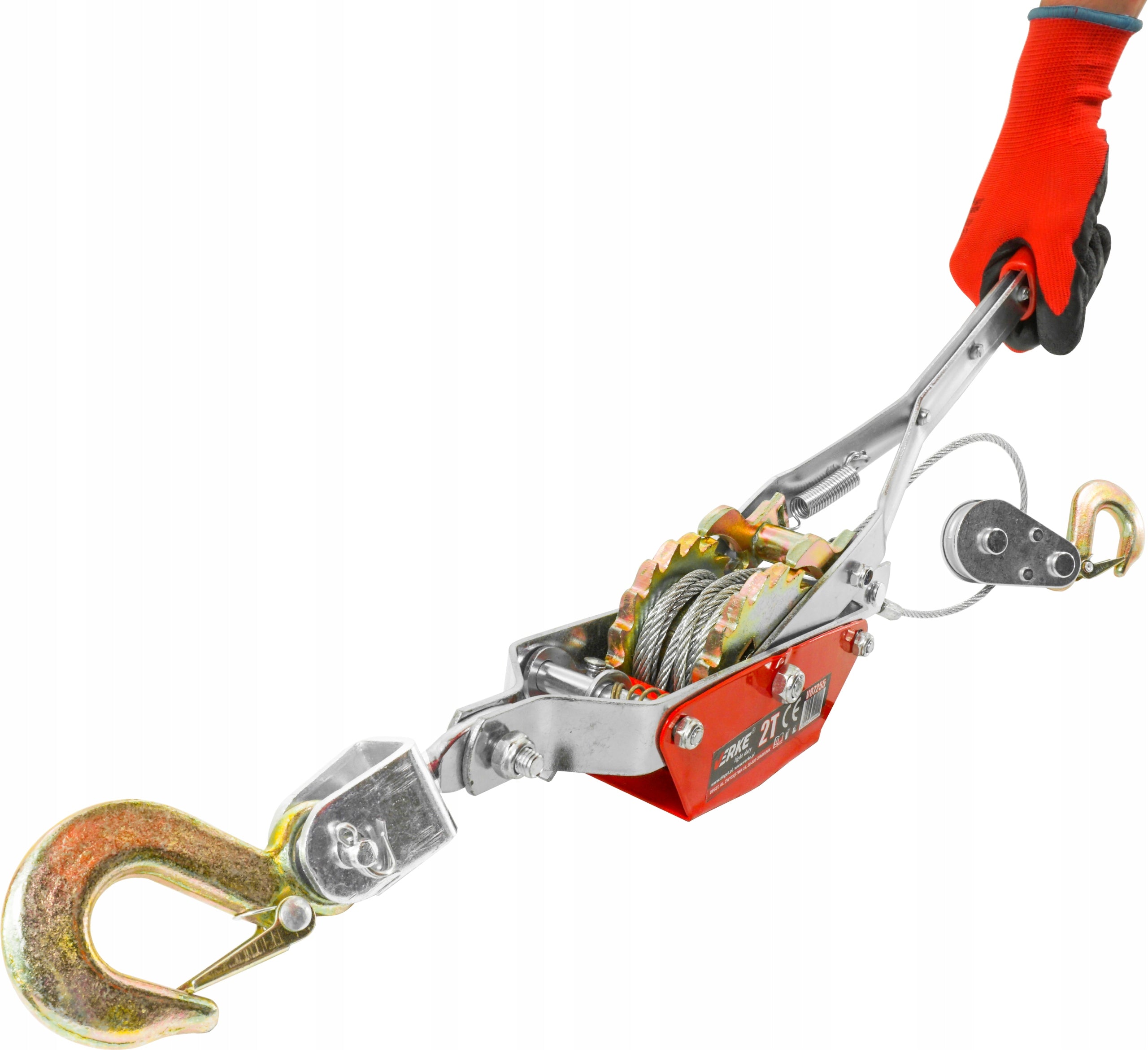 Treuil  manuel a Câble 2T 2,5 m