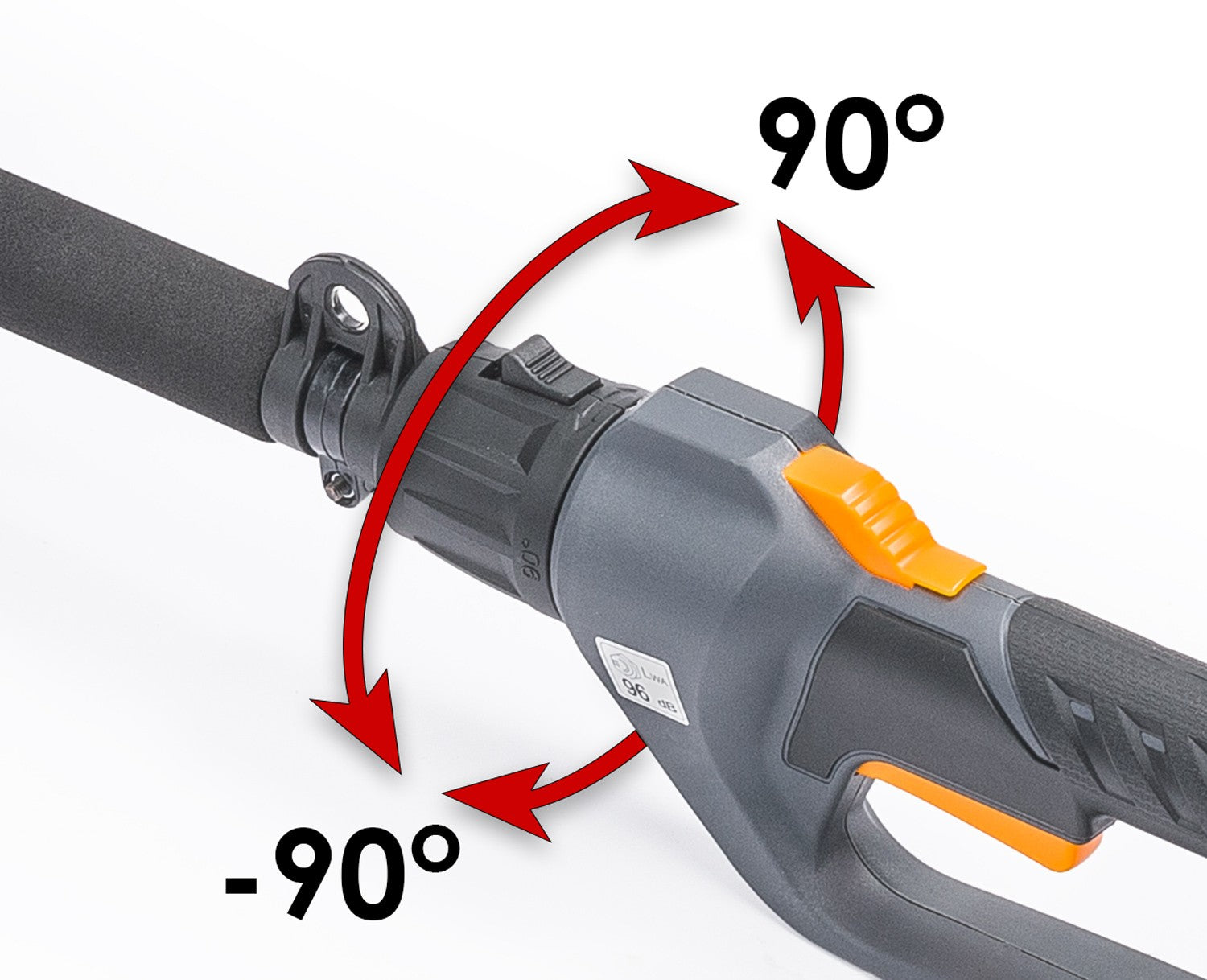 Elektryczne nożyce do żywopłotu na wysięgniku PM-NEW-1200S 40CM 1200W