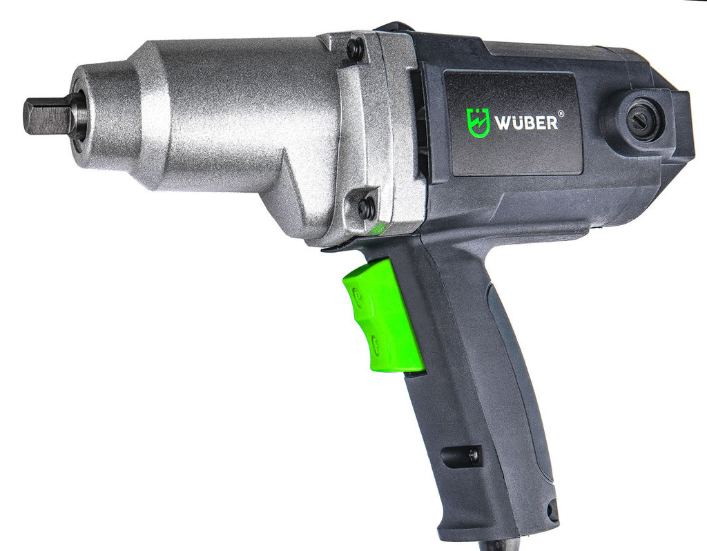 Clé à chocs électrique 1/2" pour roues dans un coffret Wuber