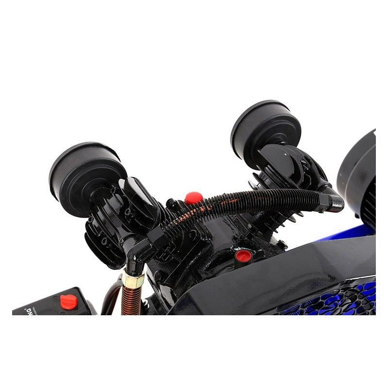 Compresseur d'huile 200L 2 pistons 400V