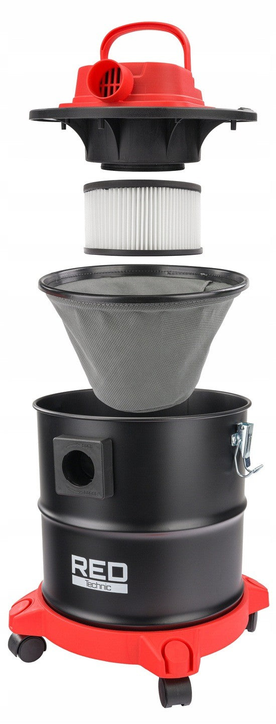 Odkurzacz PRZEMYSŁOWY Separator Kominkowy Do Kominka Popiołu Grilla 2000W RTESP0077