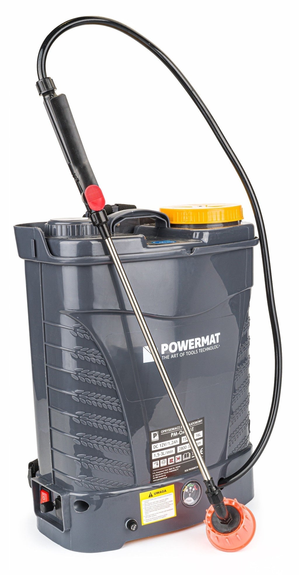 OPRYSKIWACZ AKUMULATOROWY PM-OA-16T ZESTAW 9 DYSZ