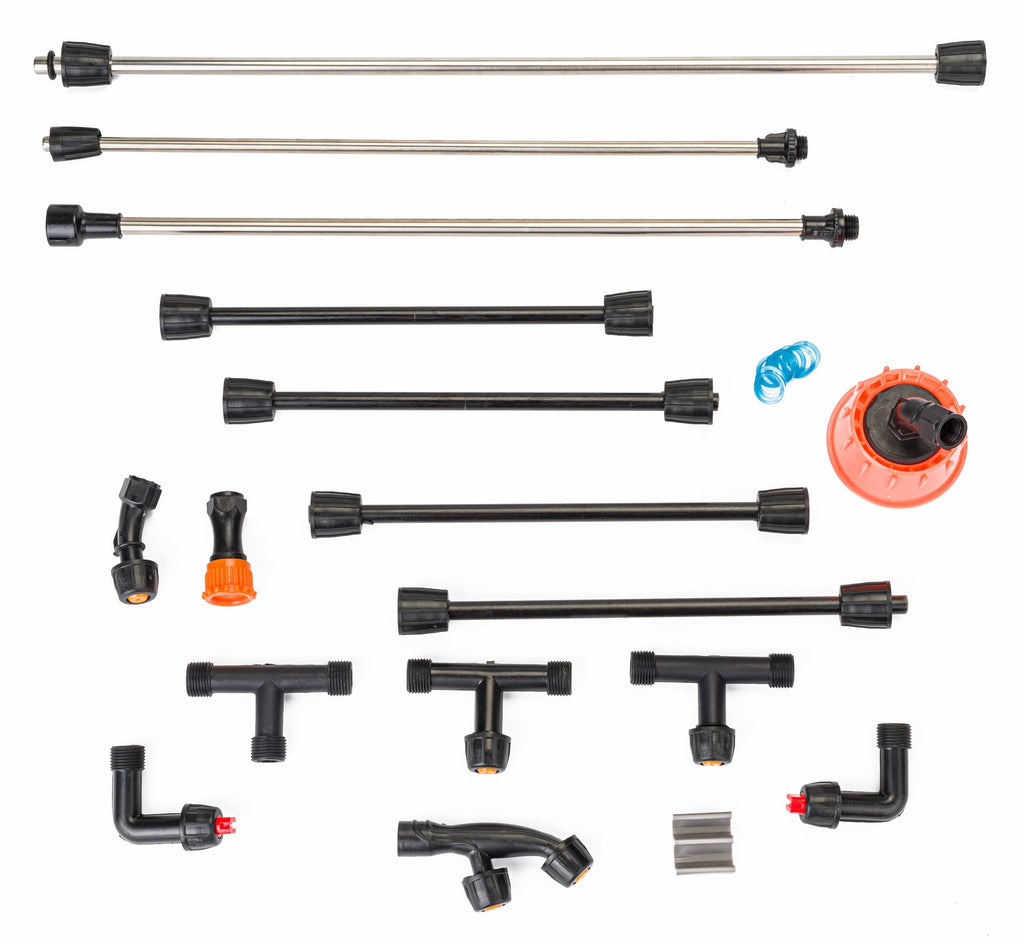 OPRYSKIWACZ AKUMULATOROWY PM-OA-16T ZESTAW 9 DYSZ