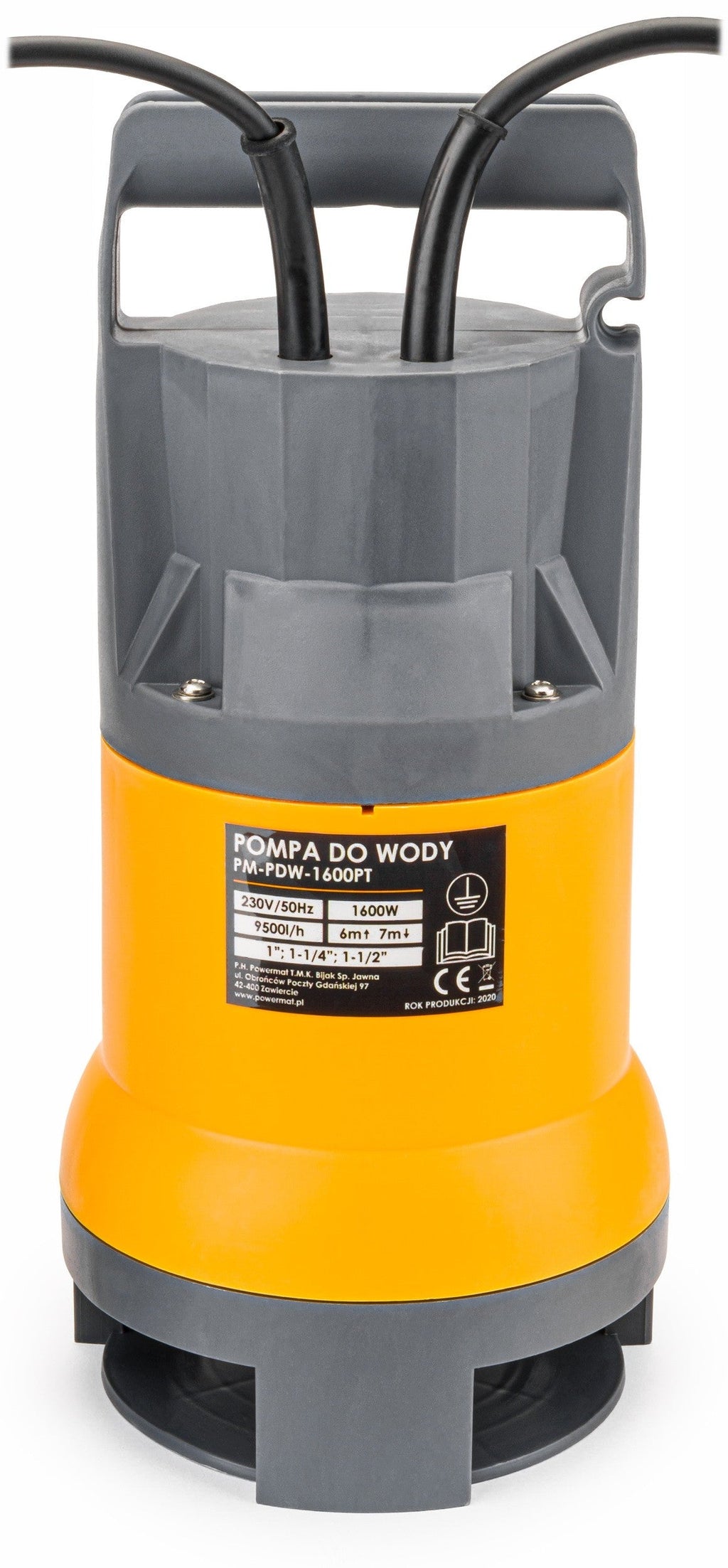 Pompa zatapialna z pływakiem do wody brudnej czystej szamba 1600W PM-PDW-1600PT