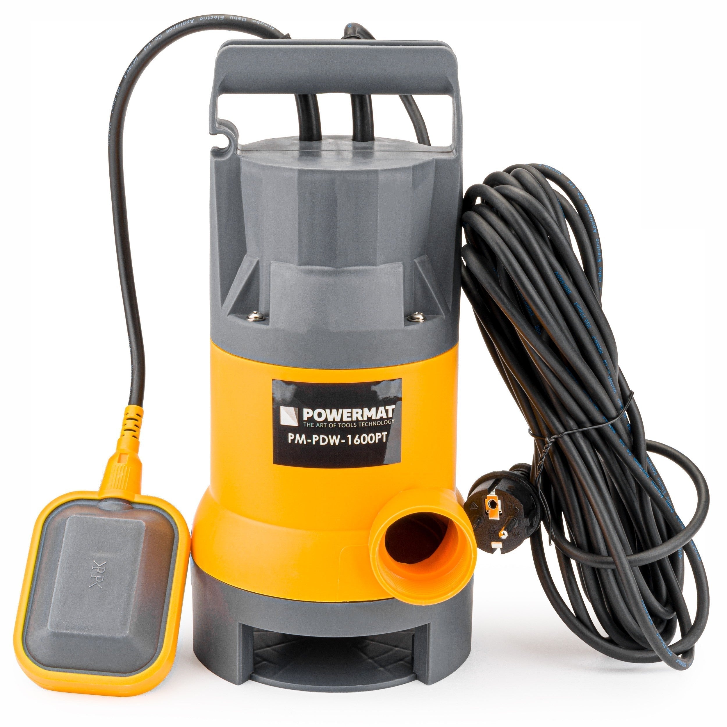 Pompa zatapialna z pływakiem do wody brudnej czystej szamba 1600W PM-PDW-1600PT